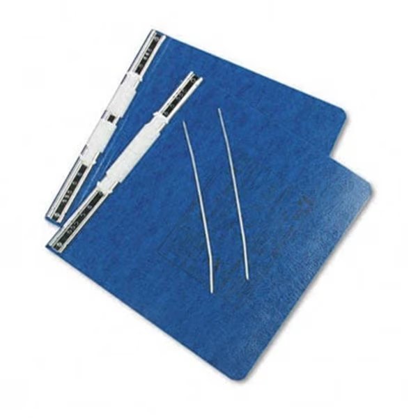 Pressboard Hanging Data Binder  8-1/2 x 11 Unburst Sheets  Dark Blue, Made-To-Stick, Mfr#: MA193338
